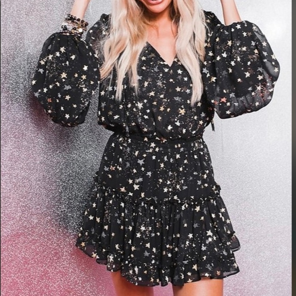 Buddy Love ZoZo stars celestial dress, SMALL - NEW